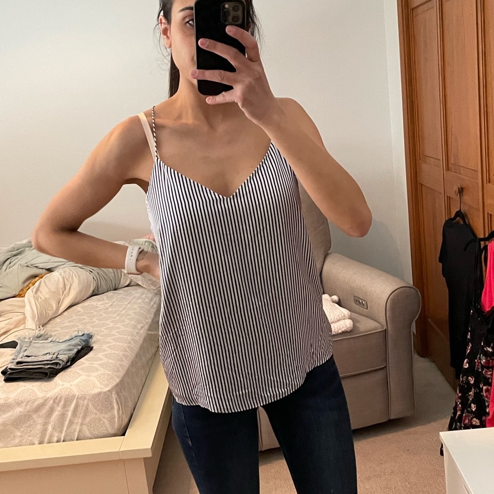 Brooks brothers striped tank